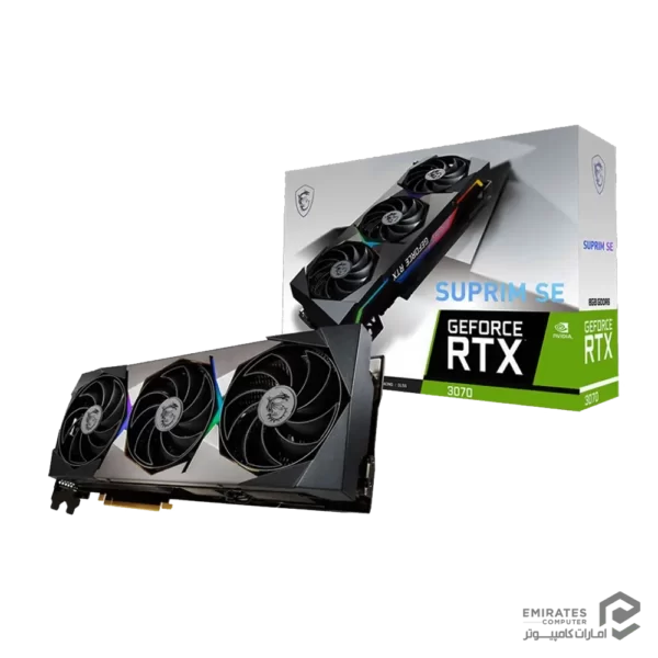کارت گرافیک Msi Rtx 3070 Suprim Se 8G