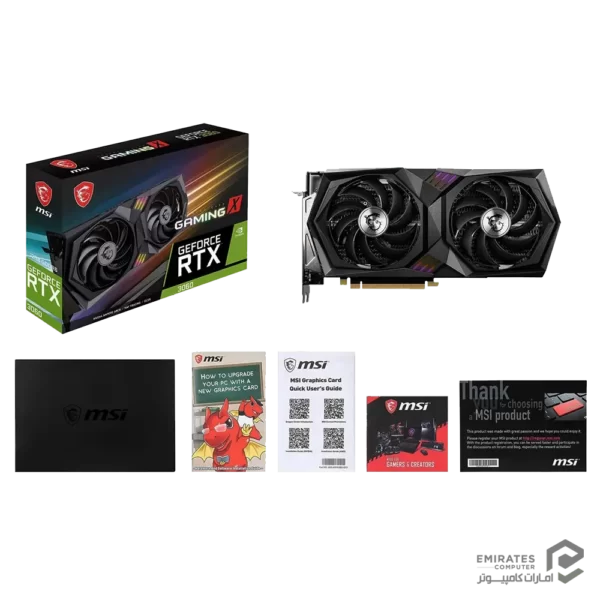 کارت گرافیک Msi Rtx 3060 Gaming X 12G
