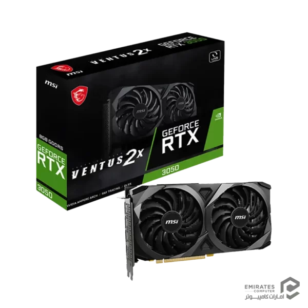 کارت گرافیک Msi Rtx 3050 Ventus 2X 8G