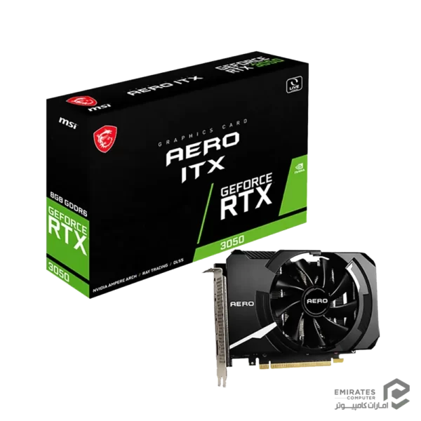 کارت گرافیک Msi Rtx 3050 Aero Itx 8G