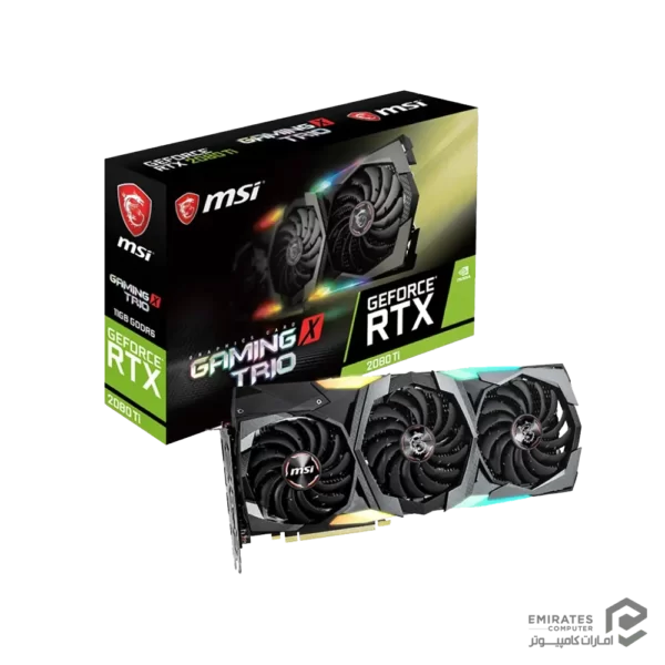 کارت گرافیک Msi Rtx 2080 Ti Gaming X Trio 11G