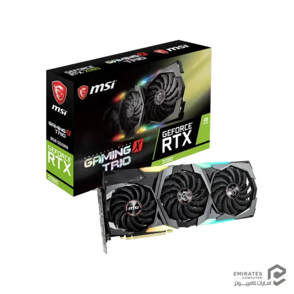 کارت گرافیک Msi Rtx 2080 Gaming X Trio 8Gb