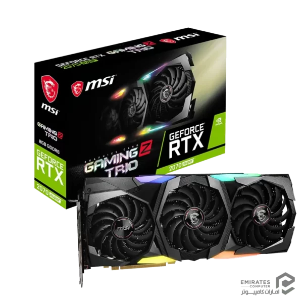 کارت گرافیک Msi Rtx 2070 Super Gaming Z Trio 8Gb