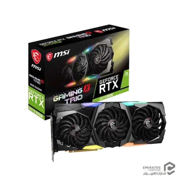 کارت گرافیک Msi Rtx 2070 Super Gaming X Trio 8Gb