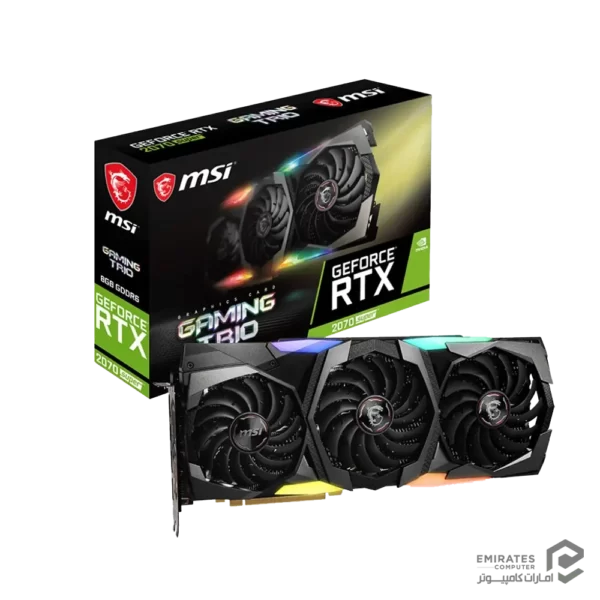 کارت گرافیک Msi Rtx 2070 Super Gaming Trio 8Gb