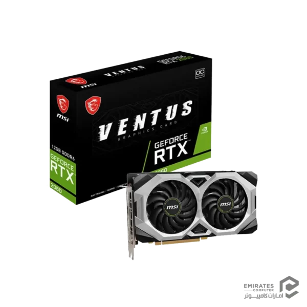 کارت گرافیک Msi Rtx 2060 Ventus 12G Oc