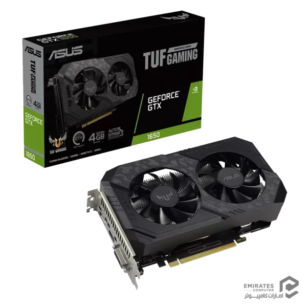 کارت گرافیک Asus Tuf Gaming Gtx 1650 4Gd6-P V2