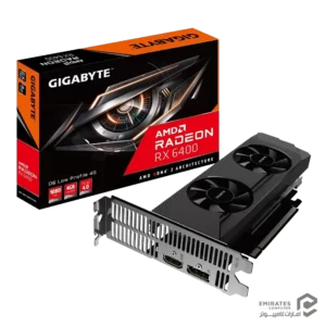 کارت گرافیک Gigabyte Rx 6400 D6 Low Profile 4G