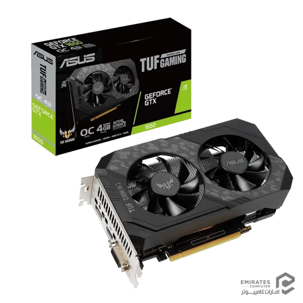 کارت گرافیک Asus Tuf Gaming Gtx 1650 O4Gd6 P