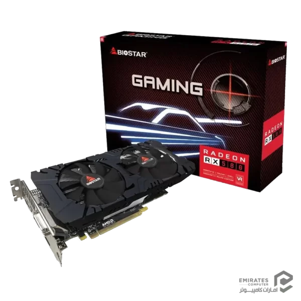 کارت گرافیک Biostar Rx 580 8Gb