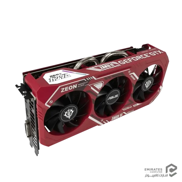 کارت گرافیک Asus Tuf X3 Gaming Gtx 1660 Super Zaku Ii Edition