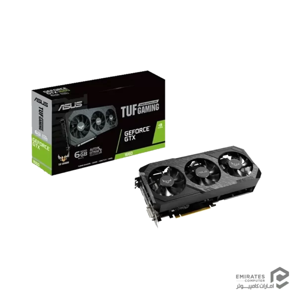 کارت گرافیک Asus Tuf X3 Gaming Gtx 1660 Super 6G