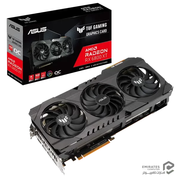 کارت گرافیک Asus Tuf Gaming Rx 6800 Xt O16G