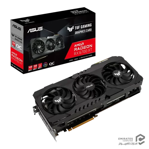 کارت گرافیک Asus Tuf Gaming Rx 6700 Xt O12G