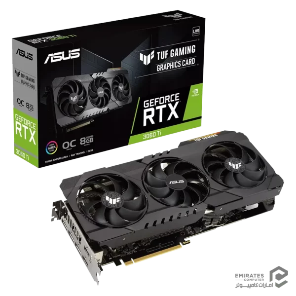کارت گرافیک Asus Tuf Gaming Rtx 3060 Ti O8Gd6X