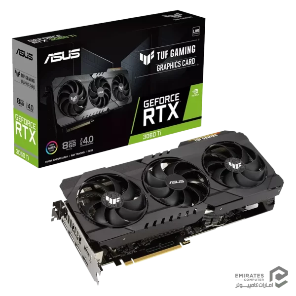 کارت گرافیک Asus Tuf Gaming Rtx 3060 Ti 8Gd6X