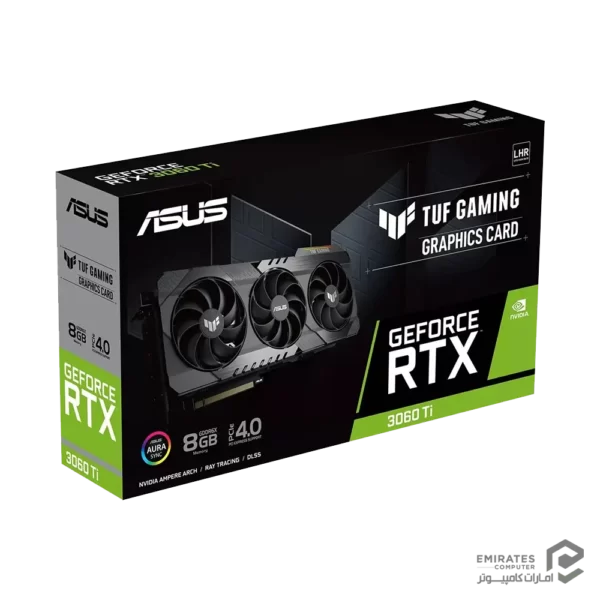 کارت گرافیک Asus Tuf Gaming Rtx 3060 Ti 8Gd6X