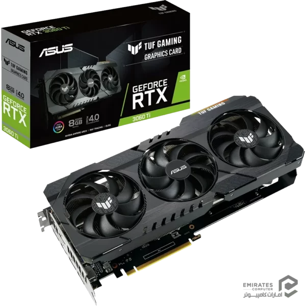 کارت گرافیک Asus Tuf Gaming Rtx 3060 Ti 8G