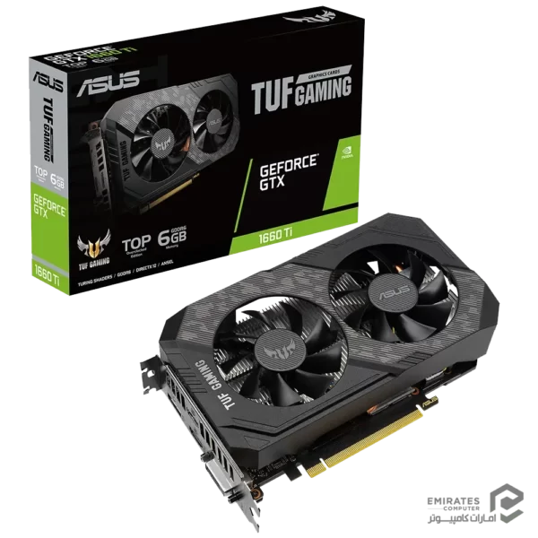 کارت گرافیک Asus Tuf Gaming Gtx 1660 Ti T6G Evo