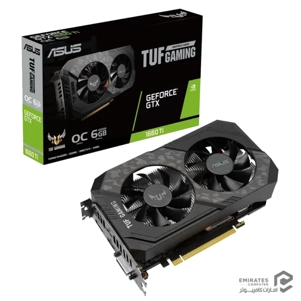 کارت گرافیک Asus Tuf Gaming Gtx 1660 Ti O6G Evo
