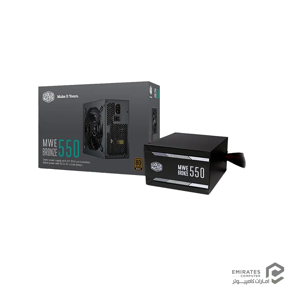 پاور Cooler Master Mwe Bronze 550 پاور Cooler Master Mwe Bronze 550