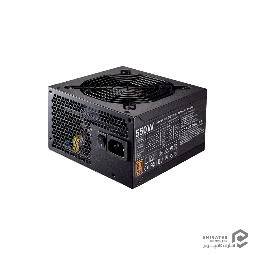 پاور Cooler Master Mwe Bronze 550 پاور Cooler Master Mwe Bronze 550