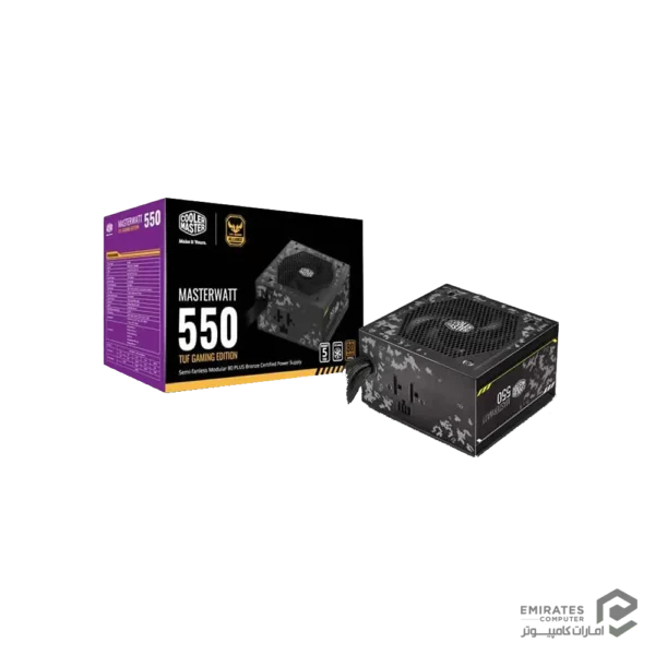 پاور Cooler Master Masterwatt 550 Tuf Gaming Edition