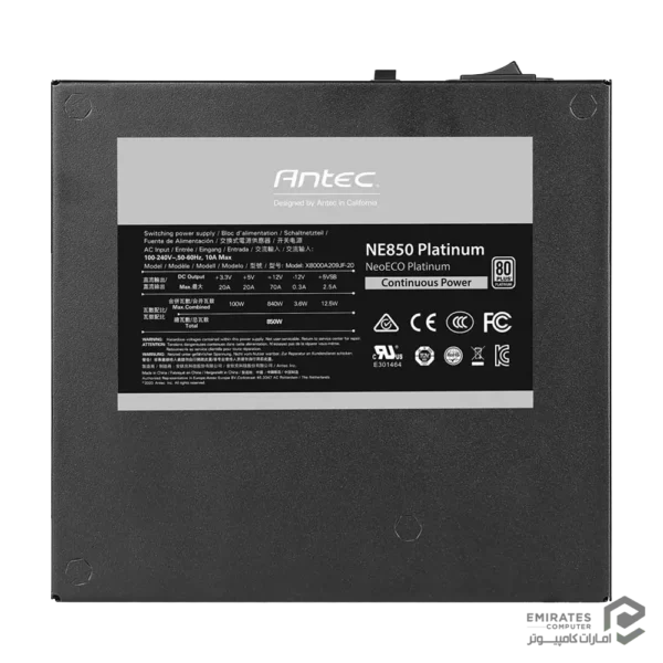 پاور Antec Neoeco 850W Platinum