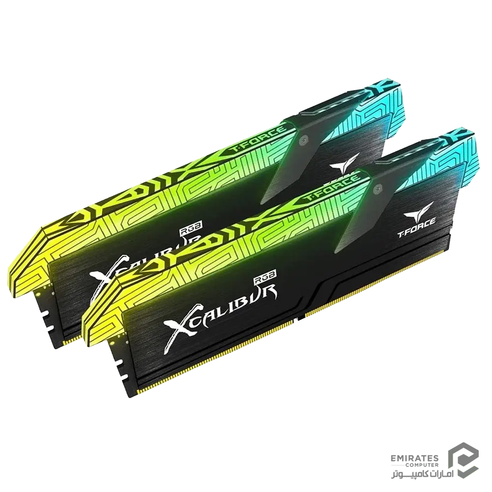 رم Team Group Xcalibur Special Edition 16Gb 4000Mhz Cl18 رم Team Group Xcalibur Special Edition 16Gb 4000Mhz Cl18