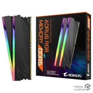 رم Gigabyte Aorus Rgb Ddr5 32Gb Dual 6000Mhz Cl40