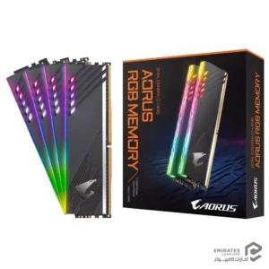 رم Gigabyte Aorus Rgb 16Gb Dual 3200Mhz Cl16 With Demo Kit – Black