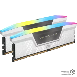 رم Corsair Vengeance Rgb Ddr5 32Gb Dual 6200Mhz Cl36 – White