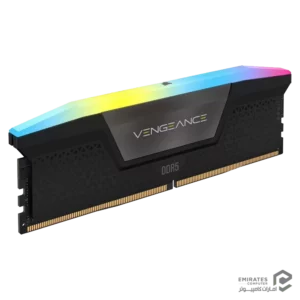 رم Corsair Vengeance Rgb Ddr5 32Gb Dual 5200Mhz Cl40 – ‌Black