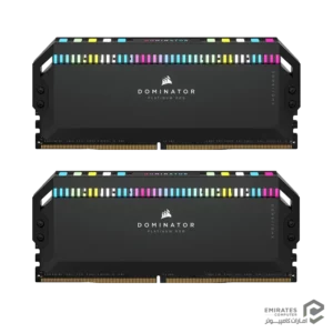 رم Corsair Dominator Platinum Rgb Ddr5 32Gb Dual 6000Mhz Cl36