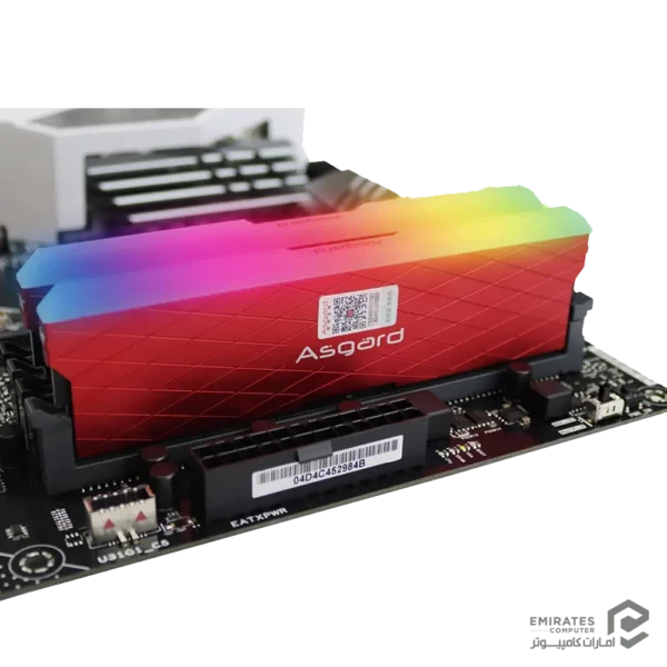 رم Asgard Loki W2 16Gb Single 3000Mhz Cl16 - Red