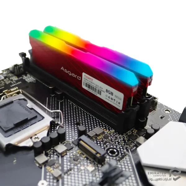 رم Asgard Loki W2 16Gb Single 3000Mhz Cl16 - Red