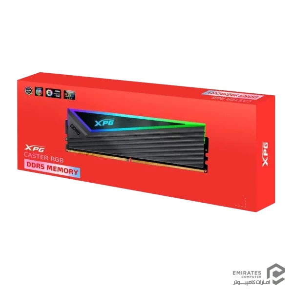 رم Adata Xpg Caster Rgb 16Gb Single 6000Mhz Cl40