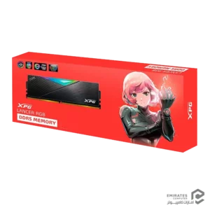 رم Adata Lancer Rgb Ddr5 16Gb Single 6000Mhz Cl40 – Black