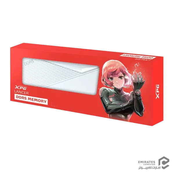 رم Adata Lancer Ddr5 16Gb Single 5200Mhz Cl38 - White