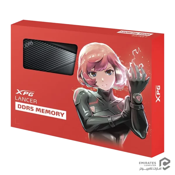 رم Adata Lancer Ddr5 16Gb Dual 5600Mhz Cl36 - Black