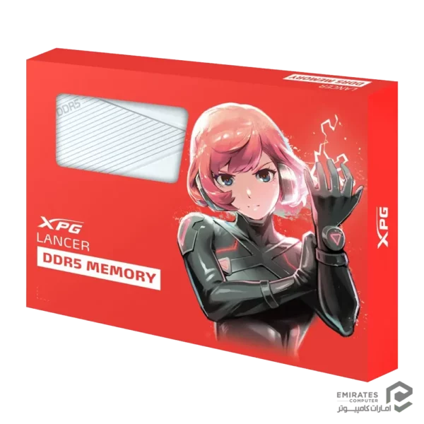 رم Adata Lancer Ddr5 16Gb Dual 5200Mhz Cl38 - White