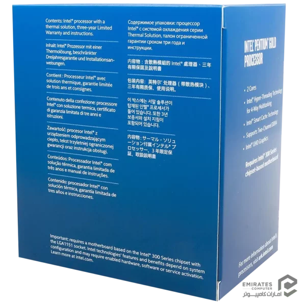 پردازنده Intel Pentium Gold G5420