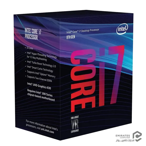 پردازنده Intel Core I7 8700