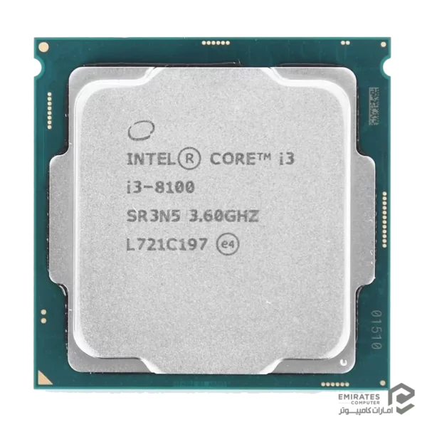 پردازنده Intel Core I3 8100 Tray