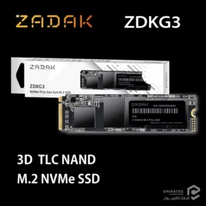 حافظه اس اس دی Zadak Zdkg3 512Gb