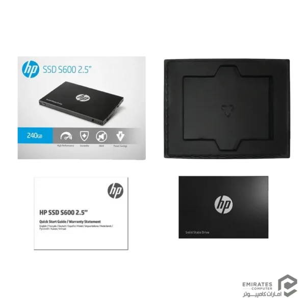 حافظه اس اس دی Hp S600 240Gb