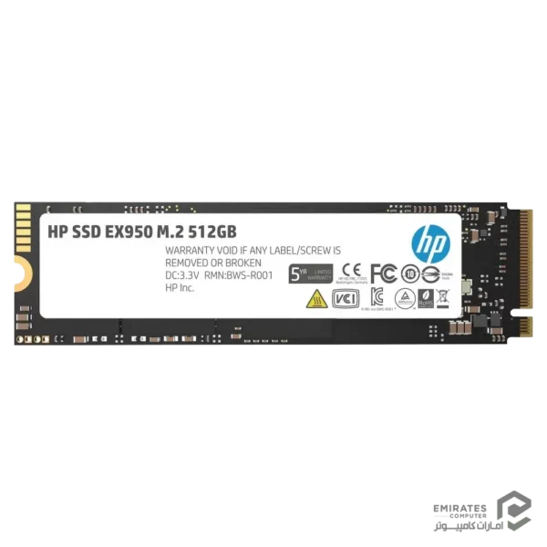 حافظه اس اس دی Hp Ex950 512Gb