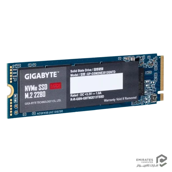 حافظه اس اس دی Gigabyte Nvme 512Gb