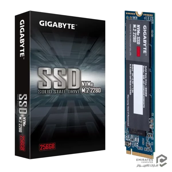 حافظه اس اس دی Gigabyte Nvme 256Gb