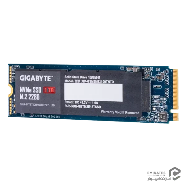 حافظه اس اس دی Gigabyte Nvme 1Tb